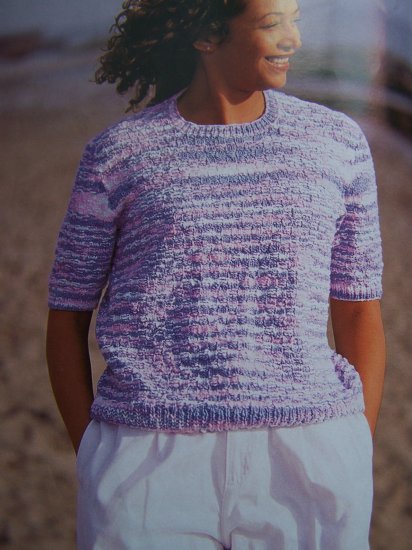 Misses Summer Knitting Patterns Tops Vest Sweaters Cardigans 926