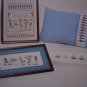 Vintage A Boy's First Sampler Gloria & Pat Cross Stitch Embroidery Pattern 17