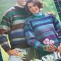 7 Vintage Knitting Patterns Brunswick Yarn Knit Sweaters for Men & Misses