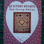 Vintage 1980's Quilters Hearts with Flowing Ribbons Patterns Book By Betty Boyink