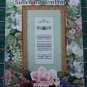 Sweet Remembrance Embroidery Cross Stitch Pattern Penny USA Shipping Specials
