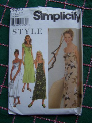 Childrens sundress, top and pants Sewing Pattern 6973 New Look