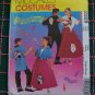 Kid's 1950's Halloween Costume Dress Up Plays Circle Skirt & Appliques Sewing Pattern 2328