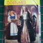McCalls Sewing Pattern P439 Renaissance Costume Dress Veil Headpiece Gown 14 16 18