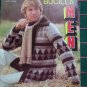 1 Cent USA S&H 1970's Men's Bucilla Knitting Patterns Winter Sweaters Cardigans Pullovers