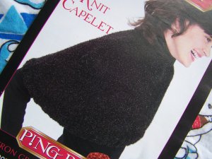 Snowberry Brambles Capelet - Knitting Patterns and Crochet