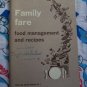 FREE USA S&H Over 100 Recipes Vintage Cookbook Family Fare US Dept Of Agriculture