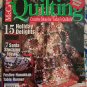 December 2002 McCall's Quilting Magazine with 15 Holiday Quilt Patterns USA S&H F R E E