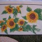 New Daisy Kingdom Fabric No Sew Applique Sunflower # 6282