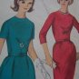 Uncut 1960s Vintage Simplicity Sewing Pattern 5663 Jr Dress A Line or Wiggle Skirt XXS XS S