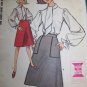 Uncut 60s Misses Bust 32 Tom Jones Shirt A Line Skirt Sewing Pattern 7378
