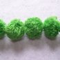 New 7 + Yards Vintage Green  Pom Pom Trim Pompom Ball Can sell By The Yard
