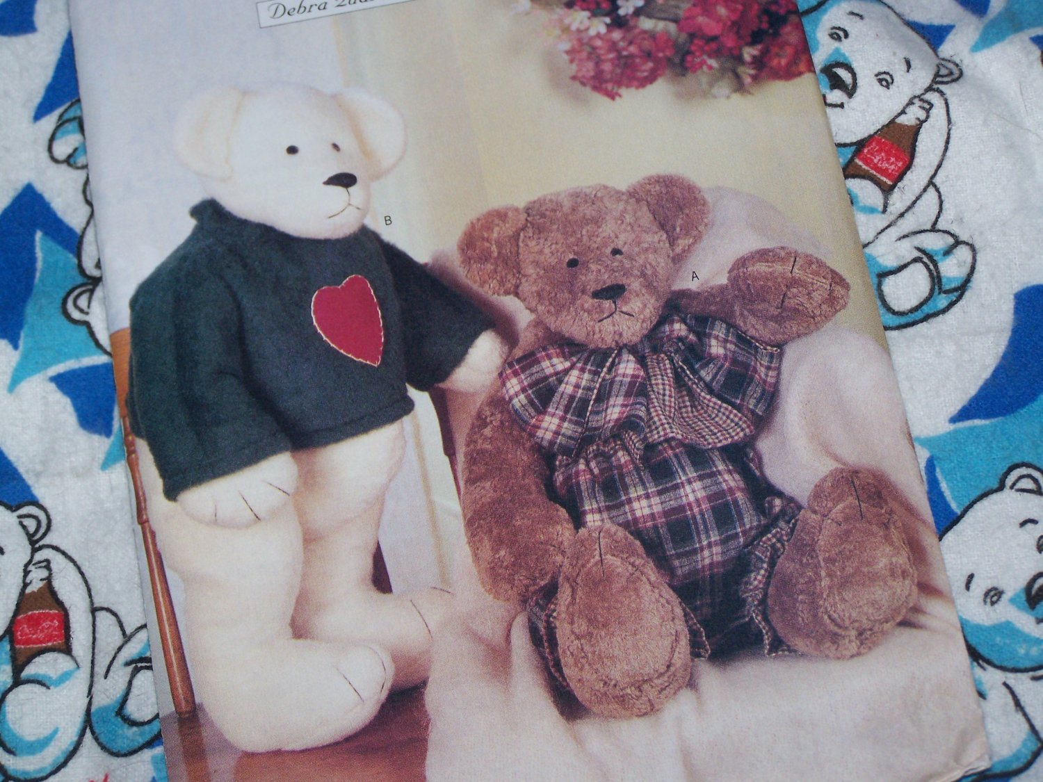 butterick teddy bear pattern