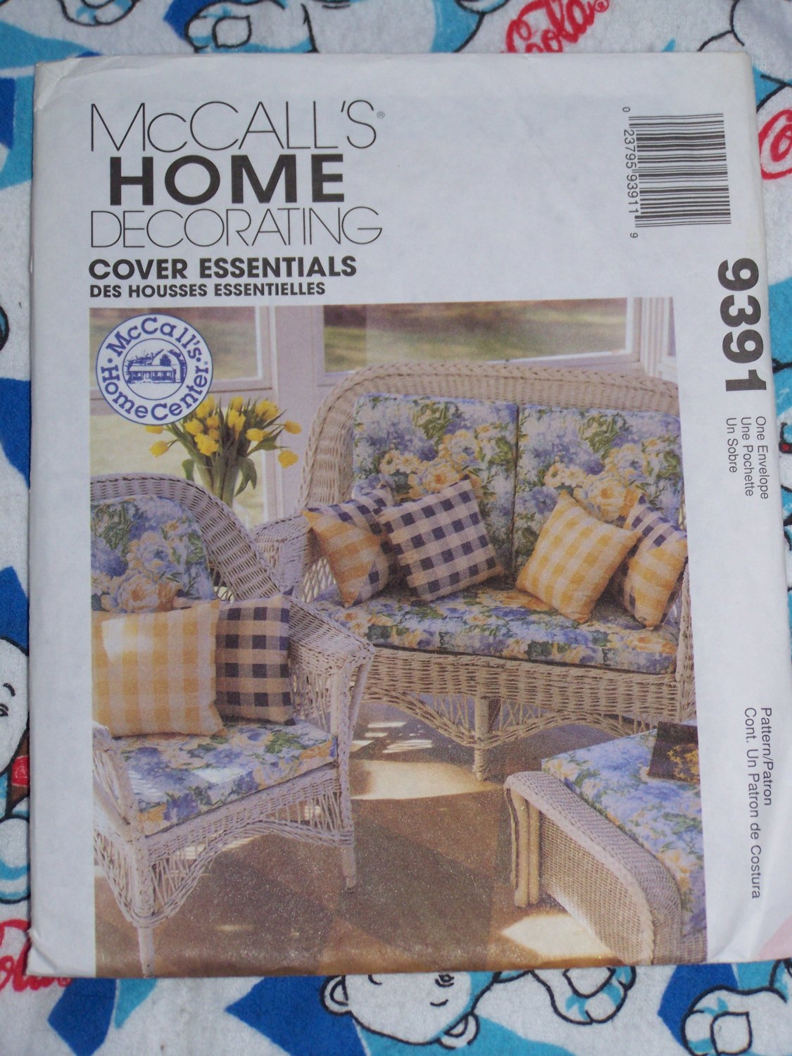New Sewing Patterns & Instructions Recovering Outdoor Patio Chair Bench