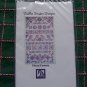 New Debbie Draper Designs Floral Fantasy Cross Stitch sampler Pattern Graph Free Heart's Desire