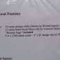 New Debbie Draper Designs Floral Fantasy Cross Stitch sampler Pattern Graph Free Heart's Desire
