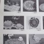 Vintage Boye 12 Pineapple Crochet Patterns Book By Rita Weiss