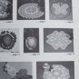 Vintage Boye 12 Pineapple Crochet Patterns Book By Rita Weiss