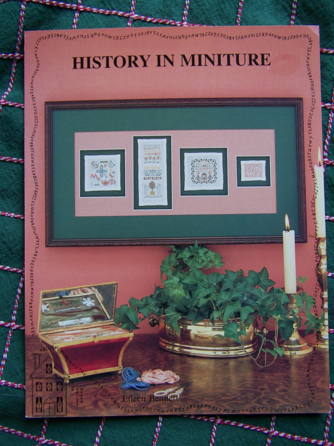 4 Historic Samplers Cross Stitch Patterns History In Miniature Eileen Bennett