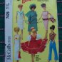 Part Cut 1964 Vintage Sewing Pattern McCall's 7429 Barbie or Midge 11 1/2 Original Doll Clothing