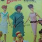 Part Cut 1964 Vintage Sewing Pattern McCall's 7429 Barbie or Midge 11 1/2 Original Doll Clothing