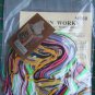 New Playful Cats Tissue Box Plastic Canvas Needlepoint Craft Kit 9260