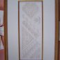 New Hardanger Embroidery Chart Patterns Sampler Book Mark Napkin Ring