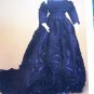 USA FREE S&H Uncut Doll Clothing Sewing Pattern 17" French Dress Gown Slip Panty