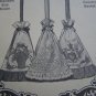 Free USA S&H Shadow Applique Sewing Patterns 3 Broom Covers Folk Art Victorian Country Basket