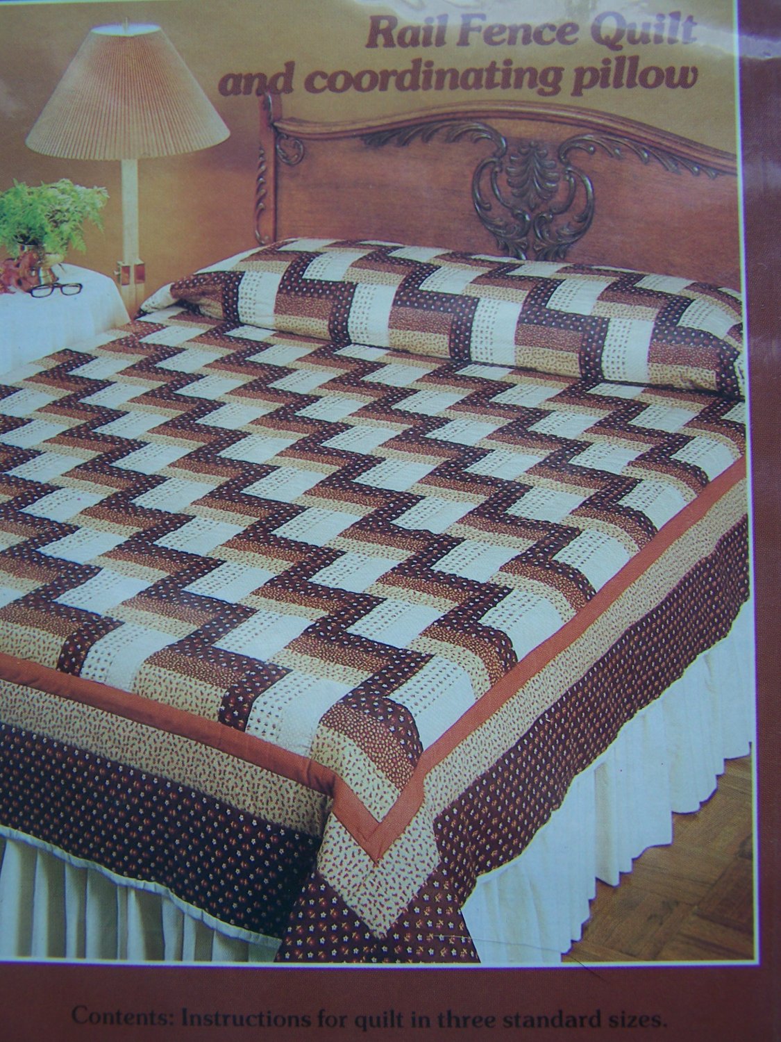 free-usa-s-h-vintage-80s-quilting-pattern-rail-fence-quilt-sizes-twin-double-queen-king