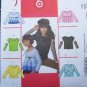 6 Easy Girls Shirts 3 4 5 6 Sewing Patterns 4909 Slim or Flounce Tops Arm Warmers