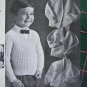 Vintage Beehive Knitting Patterns Childrens 1 2 3 4 6 Sweaters Raglan Cardigan Pullovers Leggings