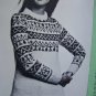 11 Vintage 1970's Unger Knitting Patterns Men & Womens Sweaters Cardigans Pullovers 105