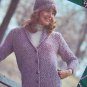 11 Vintage 1970's Unger Knitting Patterns Men & Womens Sweaters Cardigans Pullovers 105