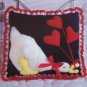 Annie's Attic Crochet Pattern Goose Pillow 8B008
