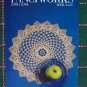 1970's Vintage Crochet Patterns Book 267 Doily Pillow Motif Table Scarf Crocus Pineapple