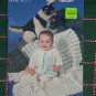 Vintage Knitting & Crochet Patterns Outfits for Baby 6M 1 yr 18M Red Heart 272