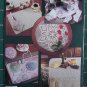 Vintage Crochet Patterns Tablecloth Ornaments Baby Doily Sachet Placemat Mixed 726