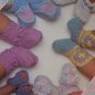 Vintage Baby Booties Knitting & Crochet Patterns Shoes Sandals Boots 377