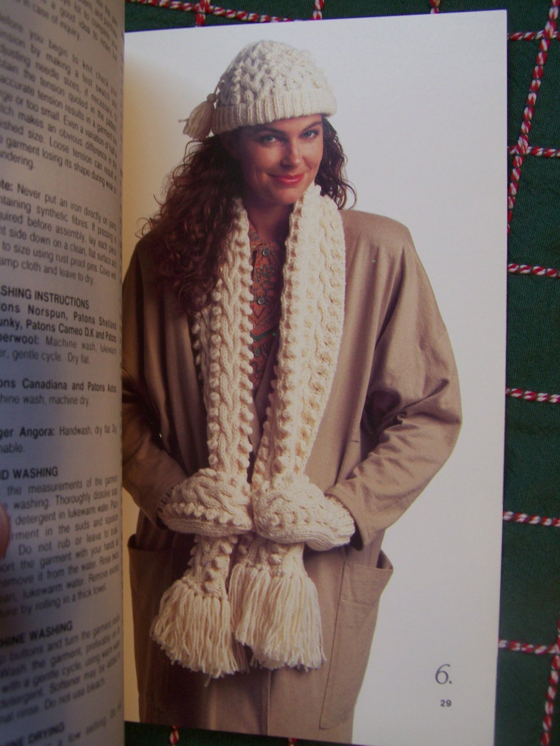 Vintage Patons Knitting Patterns Book 645 Winter Accessories Hats