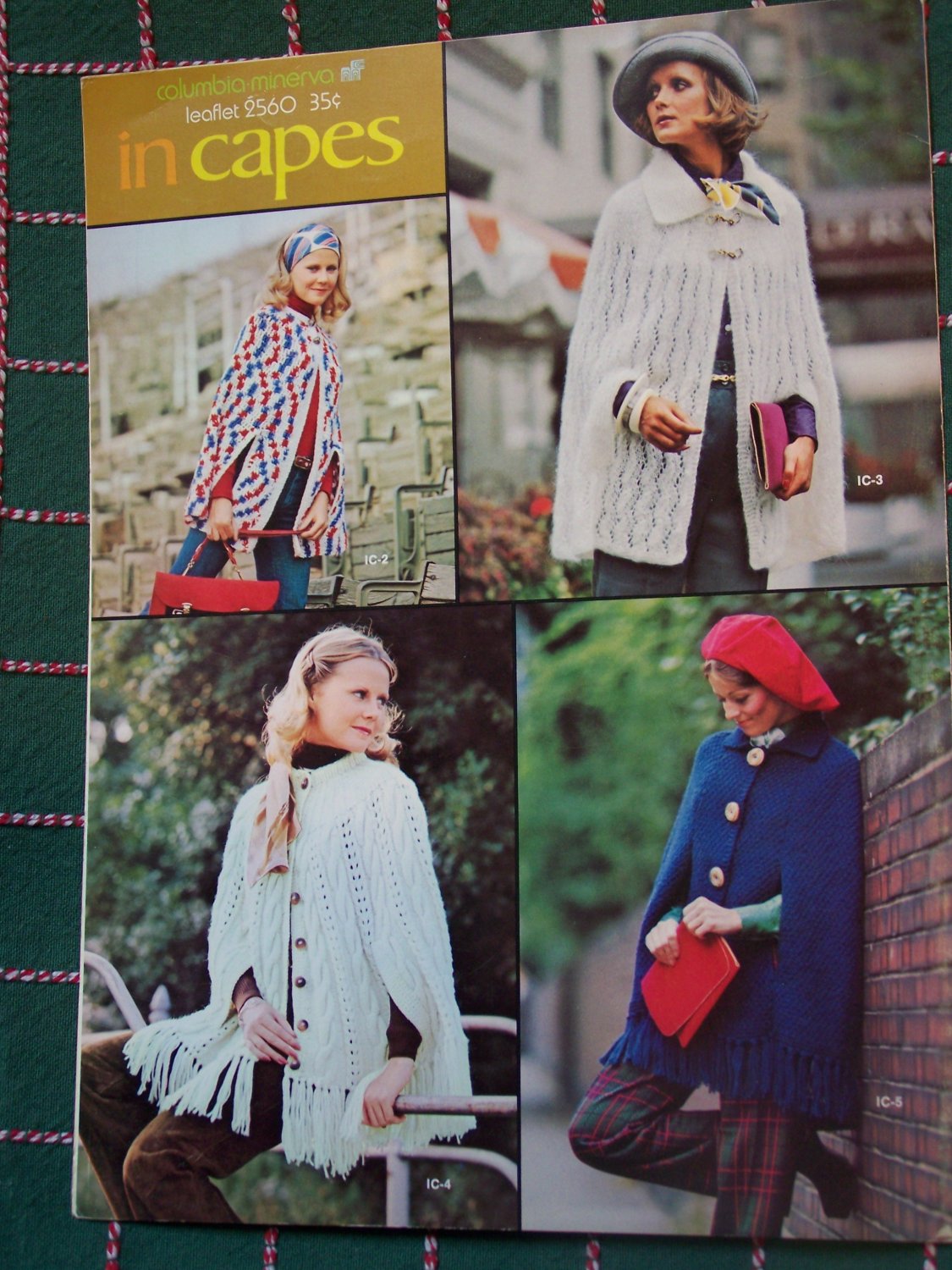 1970 S Vintage Capes For Women Knitting And Crochet Patterns 2560
