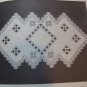 15 Vintage Hardanger Embroidery Patterns Doilies Table Runner Bun Warmer Framed