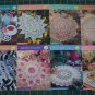 8 Crochet Doily Patterns Lot House of White Birches Binder