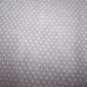 Vintage Pink Dotted Swiss Fabric Sheer Organza White Dots Over 2 yards