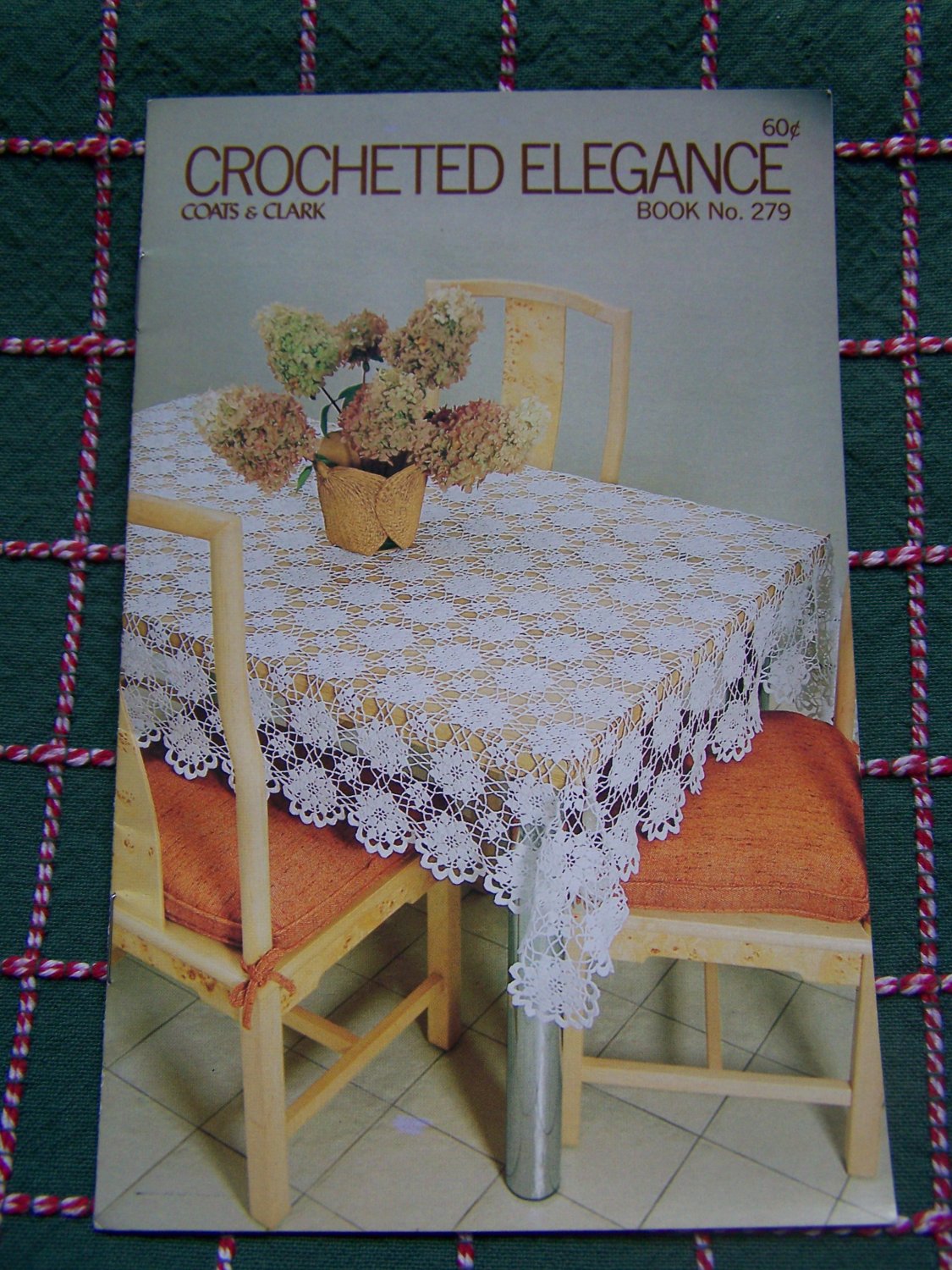 New Vintage Coats & Clark Crocheted Tablecloths Bedspreads Place Mats ...