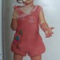 Vintage Childrens Knitting & Crochet Book 002 Bubble Romper Cardigan Helmet Dress