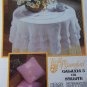 Vintage Galaxia 3 Stalite Patterns Crochet Round Tablecloth Knitting Pillows