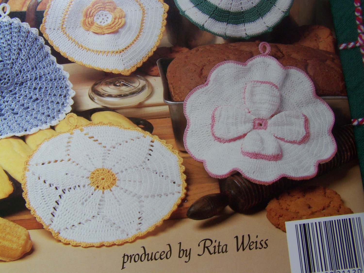 Vintage Thread Crochet Patterns 1120 Grandmother's Potholders