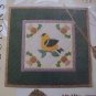 Free USA S&H New Goldfinch Applique Quilting Pattern Wall Hanging