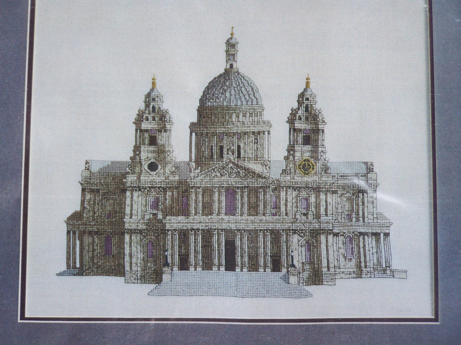 New St Pauls Cathedral Cross Stitch Embroidery Craft Kit 9510 Elizabeth Stuart